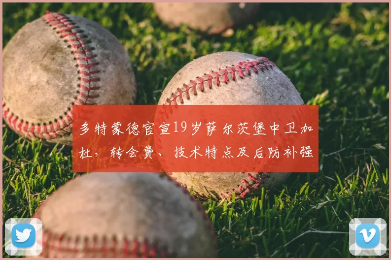 多特蒙德官宣19岁萨尔茨堡中卫加杜,转会费、技术特点及后防补强分析