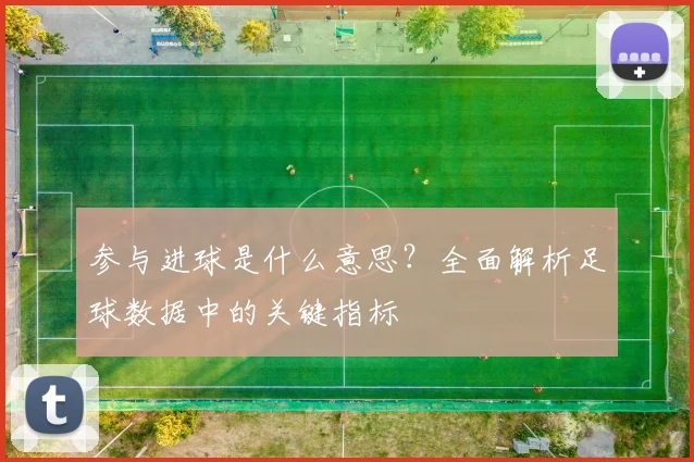 参与进球是什么意思?全面解析足球数据中的关键指标